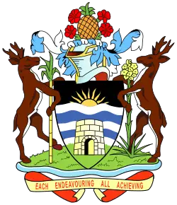 Antigua va Barbuda: gerbi