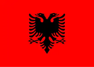 Albaniya: bayroği