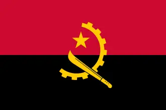 Angola: bayroği