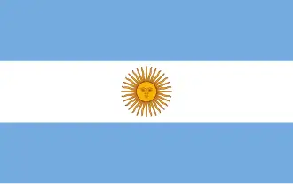 Argentina: bayroği