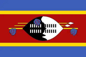 Eswatini: bayroği