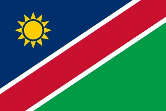 Namibiya: bayroği