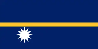 Nauru: bayroği