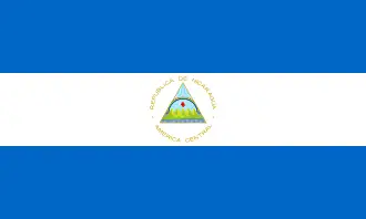 Nikaragua: bayroği