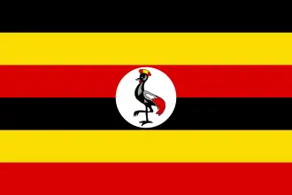 Uganda: bayroği